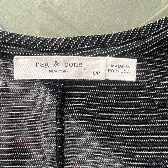 Rag & Bone Silver Metallic Tank Top - Picture 6 of 13